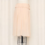 Gianfranco Ferré Studio Silk Pleated Skirt