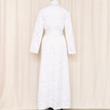Saks Fifth Avenue White Duster