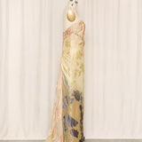 Michael Casey Couture 1990s Silk Gown