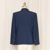 Chanel Creations 1970's Navy Blazer