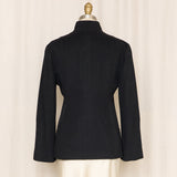 Patrizia Pepe Grey Wool Blend Jacket