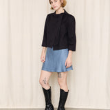 R.E.D. Valentino Cropped Wool Jacket