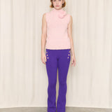 Jean Paul Gaultier Purple Knit Pants