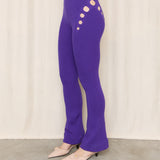 Jean Paul Gaultier Purple Knit Pants