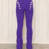 Jean Paul Gaultier Purple Knit Pants