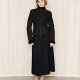 Alexander McQueen Shearling Fitted Jacket