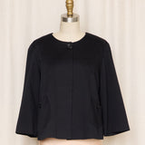 LAL Black Babydoll Jacket