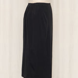 Dries Van Noten Black Wool Pencil Skirt