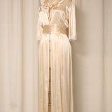 1940's Satin Dressing Gown