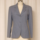 JPG Grey Corseted Jacket and Skirt Suit