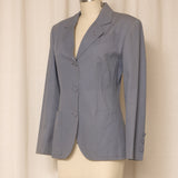 JPG Grey Corseted Jacket and Skirt Suit