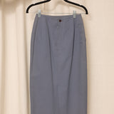 JPG Grey Corseted Jacket and Skirt Suit