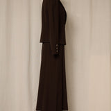 State of Claude Montana Brown Skirt Suite