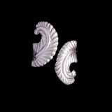 Sterling Silver Leaf Statement Bracelet