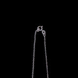 Silver Plated Moon Necklace