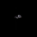 Sterling Silver Twin Heart Ring