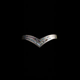 Vintage V Shaped Abalon Bracelet