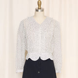Minuet Polka Dot Blouse