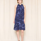Prada Silk Purple Printed Dress