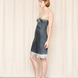 Prada Embelished Silk Slip