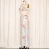 La Perla Floral Bikini Top and Cover Up