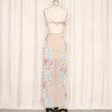 La Perla Floral Bikini Top and Cover Up