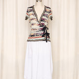 Vintage Cotton White Slip Skirt