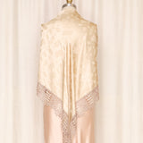 Ralph Lauren Vintage Gold Silk Shawl