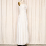 Tadashi Shoji Ivory White Strapless Silk Gown