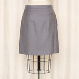 Chloe Vintage Grey Pencil Skirt