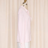 Escada Scalloped Pink Blouse