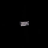 Sterling Silver Triple Prong Ring