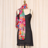 Kenzo Tropical Floral Scarf