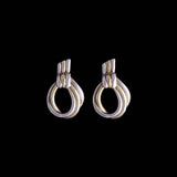 Sterling Silver Large Loop Earrings