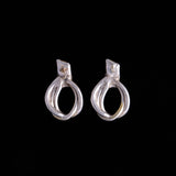 Sterling Silver Large Loop Earrings