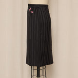 Escada Striped Skirt Suit