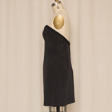 Fabrice Strapeless Black Mini Dress