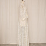 Odette Barsa Lace Bridal Dressing Gown