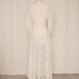 Odette Barsa Lace Bridal Dressing Gown