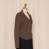 One Step Striped Blazer