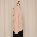 Helmut Lang Silk Back Bows Detail Blouse