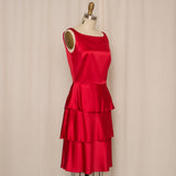 Sara Campbell Silk Red Dress