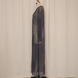 J Kara Beaded Silk Duster