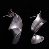 Sterling Silver Spiral Earrings