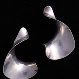 Sterling Silver Spiral Earrings