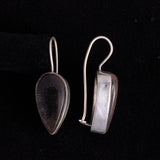 Sterling Silver Teardrop Quartz Earrings