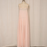 Pink Nightgown with Lace Detailing