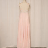 Pink Nightgown with Lace Detailing