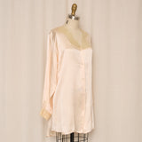 Treesha Silk Baby Pink Nightgown