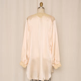 Treesha Silk Baby Pink Nightgown